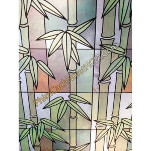 Decal dán kính Cây trúc T38