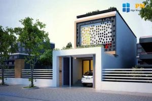 giải pháp chống nắng cho nhà hướng tây