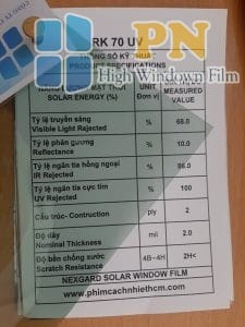 PHIM SIÊU chống tia uv