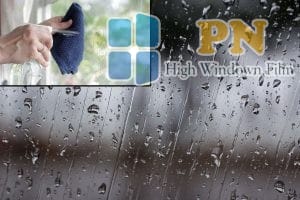 Mẹo lau chùi cửa kính