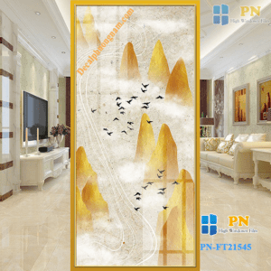 Tranh dán kính phong cảnh - FT21545