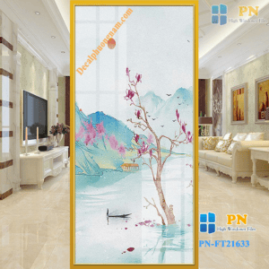 Tranh dán kính phong cảnh - FT21633