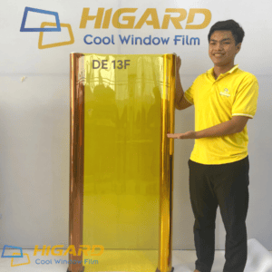 Phim màu trang trí kính màu vàng mã BC65YC