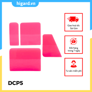 Gạt Silicon Dán Decal, Ppf Xe Hơi, Xe Máy Chuyên Dụng - Combo DCP5